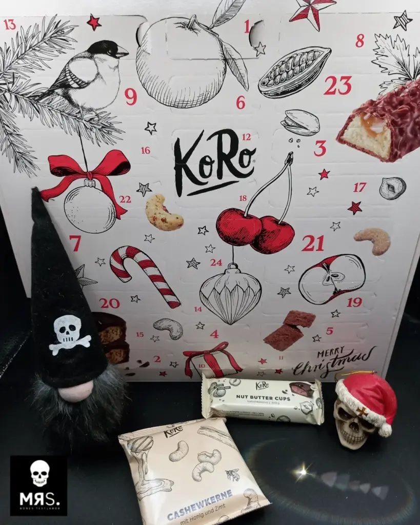 KoRo Classic Adventskalender Mrs. Bones Testlabor